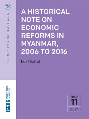 cover image of A Historical Note on Economic Reforms in Myanmar, 2006 to 2016